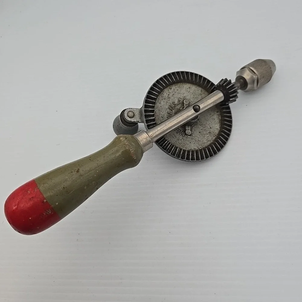 Stanley Handyman No H1214 Hand Crank Drill Tool‎ Vintage